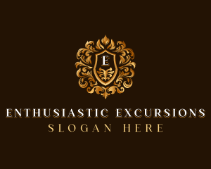 High End Hotel Crest logo design