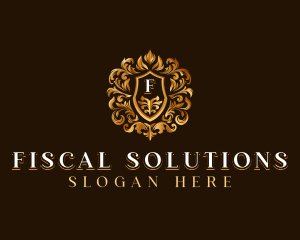 High End Hotel Crest logo design