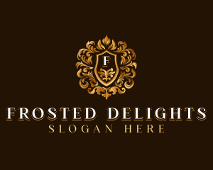 High End Hotel Crest logo design