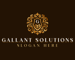 High End Hotel Crest logo design