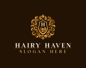 High End Hotel Crest logo design