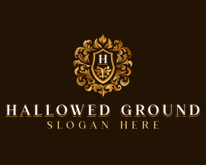 High End Hotel Crest logo design