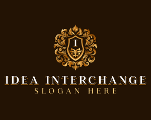 High End Hotel Crest logo design