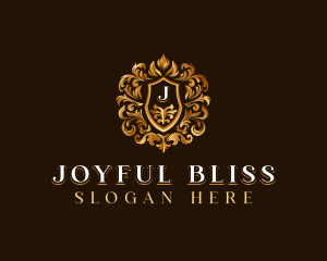 High End Hotel Crest logo design