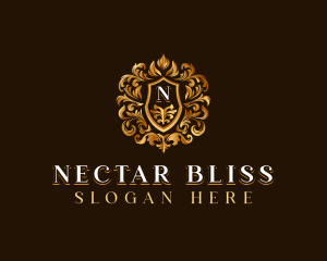 High End Hotel Crest logo design