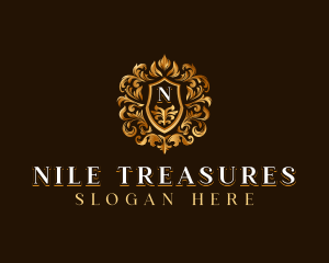 High End Hotel Crest logo design