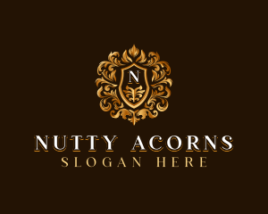 High End Hotel Crest logo design