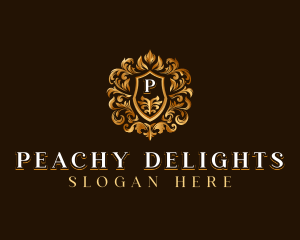 High End Hotel Crest logo design