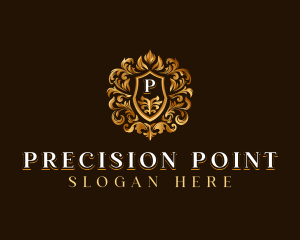 High End Hotel Crest logo design