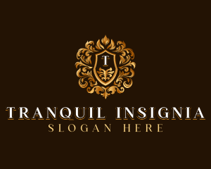 High End Hotel Crest logo design