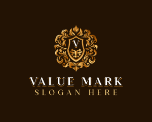 High End Hotel Crest logo design