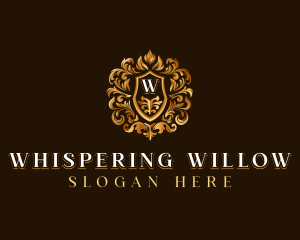 High End Hotel Crest logo design