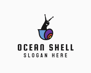Garden Snail Shell logo