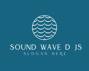 Wave Water Splash logo design