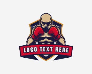 Boxing Fighter Athlete logo