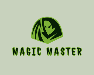 Evil Magician Wizard logo