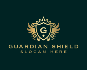 Royal Premium Shield logo design