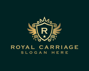 Royal Premium Shield logo design