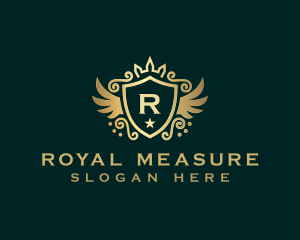 Royal Premium Shield logo design