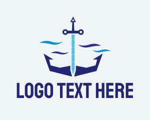 Sword Sea Anchor logo