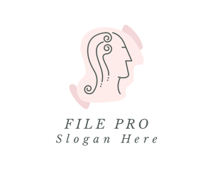 Beauty Hairdresser Woman  Logo