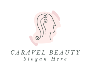 Beauty Hairdresser Woman  logo design