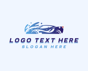 Car - Car Cleaning Detailing logo design
