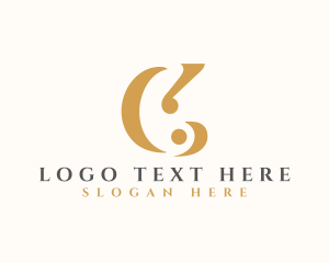 Elegant Luxury Jewelry Letter C logo