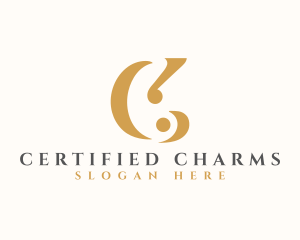 Elegant Luxury Jewelry Letter C logo design