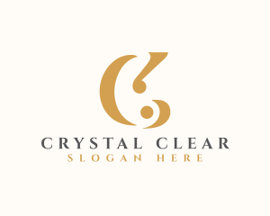 Elegant Luxury Jewelry Letter C logo design