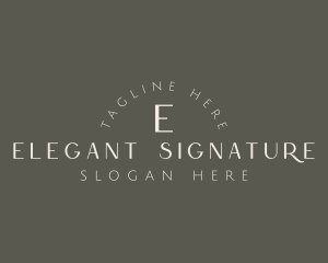 Elegant Luxury Boutique logo design