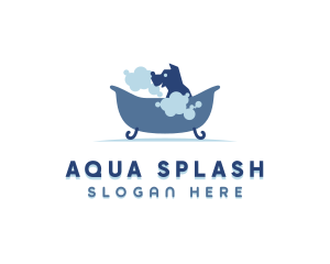 Dog Bath Grooming logo