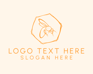 Hexagon Bee Farm logo