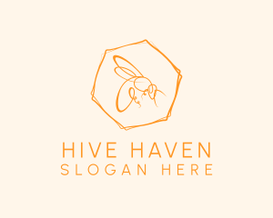 Hexagon Bee Farm logo