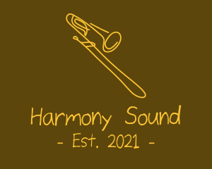 Golden Trumpet Monoline  logo