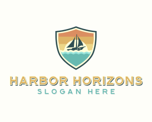 Sunset Sailboat Tours logo design