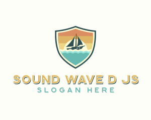 Sunset Sailboat Tours logo design