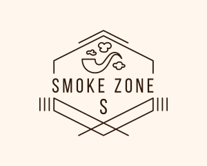 Tobacco Smoking Pipe  logo design