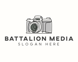 Photography Camera Media logo design