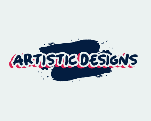 Grunge Graffiti Artist logo design