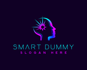 Smart Artificial Intelligence logo design