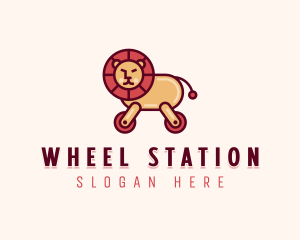 Wheeled Lion Toy logo