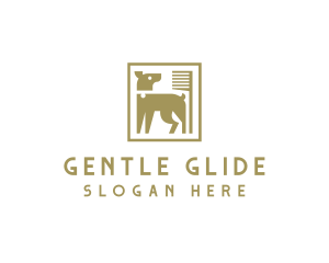 Pet Dog Comb logo design