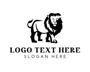 Lion - Lion Beast Wildlife logo design