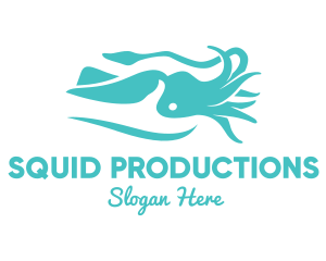 Teal Ocean Squid logo