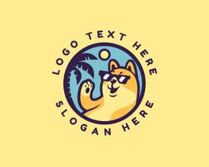 Summer Beach Dog logo