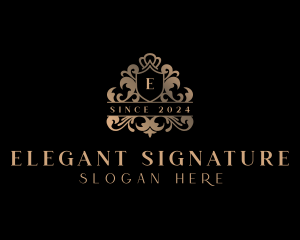 Regal Elegant Shield logo design