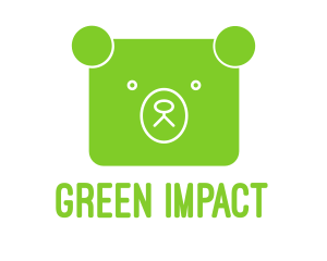 Green Bear Square logo
