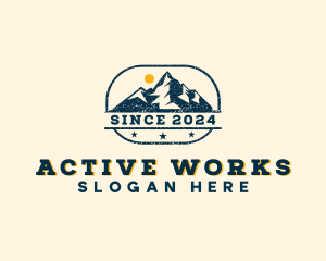 Mountain Summit Trekking logo design