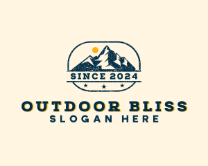 Mountain Summit Trekking logo design